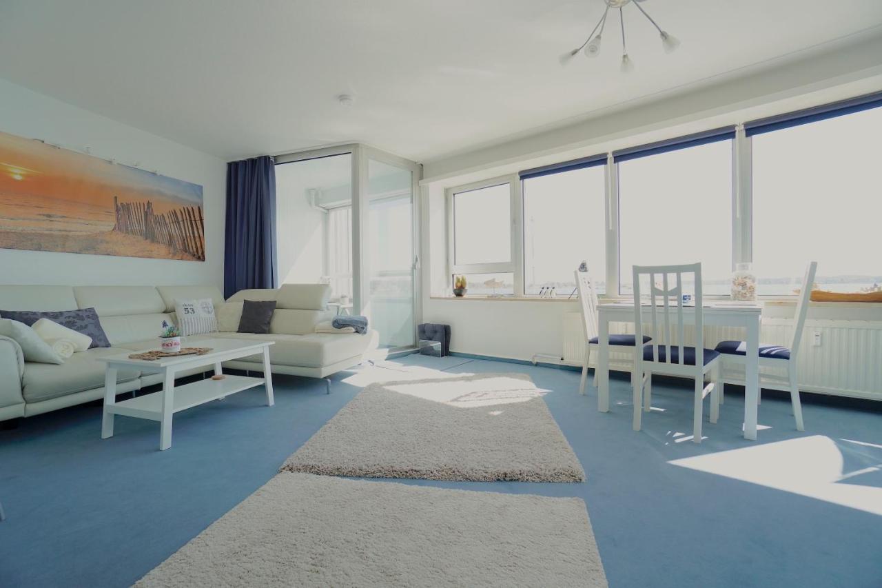 Ferienwohnung Schleiloge Mit Panoramablick Auf Die Schlei シュレースヴィヒ エクステリア 写真