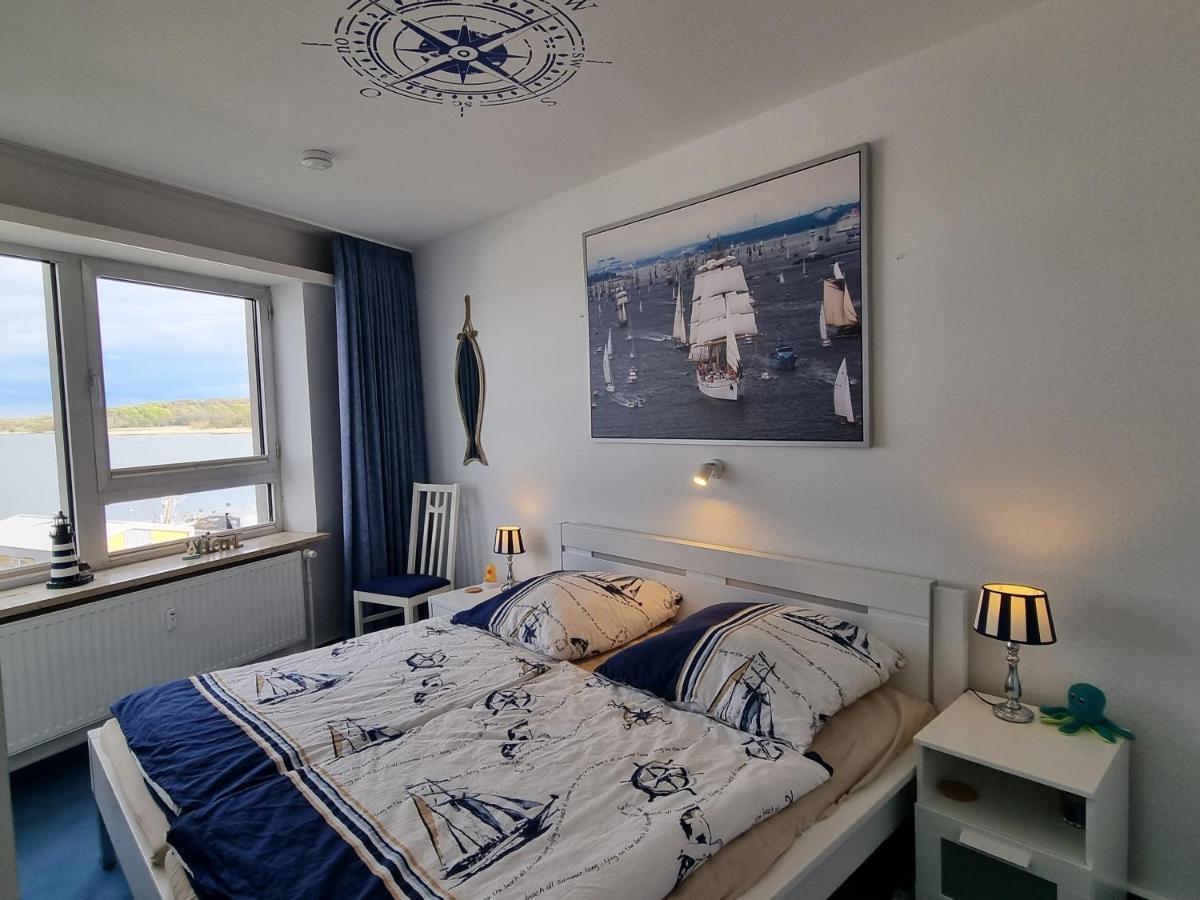 Ferienwohnung Schleiloge Mit Panoramablick Auf Die Schlei シュレースヴィヒ エクステリア 写真