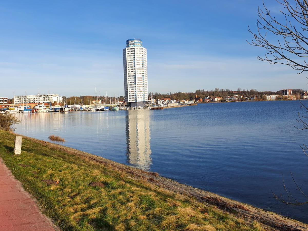 Ferienwohnung Schleiloge Mit Panoramablick Auf Die Schlei シュレースヴィヒ エクステリア 写真